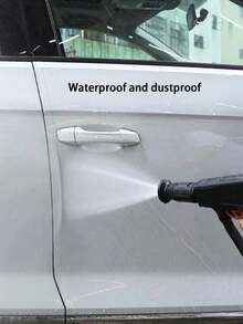 1pc Transparent Universal Anti-Scratch Rear Bumper Protective Film, Car Door Edge Paint Protection Scratch-Resistant Sticker - A - View 3