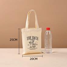 Customized Bachelor Bachelorette Party Canvas Tote Bag, Monogrammed Bridal Wedding Bridesmaid Gift Bag - Multicolor - View 7