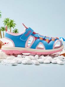 Kids' Casual Sports Sandals, Lightweight & Fashionable Children's Outdoor Sandals, Girls & Boys - Blue - View 3