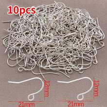 10个极简DIY耳钩 - 18k镀金铜，厚实银色和铂金色饰面，配珍珠吊坠 - 非常适合手工珠宝、婚礼和派对 - 彩色 - 查看 17