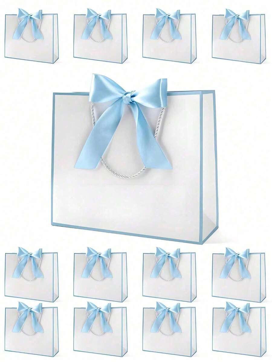 11-Inch Medium Paper Gift Bag, Suitable For Birthday Party, Bachelorette Party, Shopping, Gender Reveal Party, Valentine's Day And Other Occasions