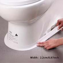 3pcs Of Self-Adhesive Waterproof Kitchen And Bathroom Tape, Super Strong Adhesion, Waterproof, Leak-Proof, And Dustproof. Easy To Cut Without Tools, Long-Lasting Seal, Flexible . Suitable For Sinks, Toilets - Multicolor - View 8