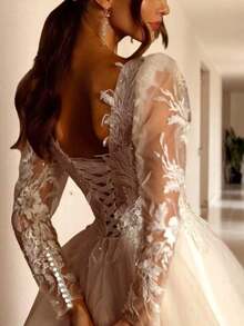 Wedding Dresses - 白色 - 查看 5