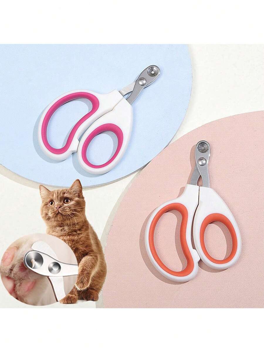 Kìm cắt móng cho thú cưng, kìm cắt móng cho mèo, kéo cắt móng cho chó và mèo với tay cầm chống trượt, dụng cụ cầm tay tiện dụng để chăm sóc móng cho chó và mèo nhỏ, tránh cắt quá sâu, phù hợp cho người mới bắt đầu. Cũng thích hợp cho chim, chuột hamster, thỏ, nhím, chồn, chuột lang và các động vật nhỏ khác. - Xem 1