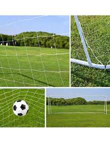 High Quality Youth Training Soccer Net, Durable White Soccer Net With Reinforced Frame And Sturdy Supports For Outdoor Practice, Training And Competition, Soccer Accessories, Solid Construction - White - View 6