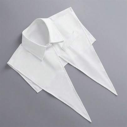衬衫式翻领假领，多功能西装可拆卸领，装饰背心，批发