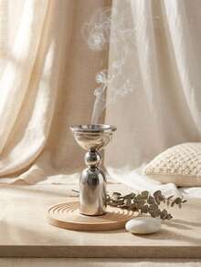 优雅简约金属锤纹香薰炉，奢华巴库尔香炉，精湛工艺，优雅香氛扩散器，适合家居装饰，无烟香炉，是客厅、卧室、瑜伽室、冥想空间的理想之选，香氛爱好者的独特香薰炉，个性化纪念礼品，适合赠送亲朋好友，斋月、开斋节、斋月装饰 - 多款式 - 查看 12