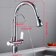 Robinet de cuisine - Argent - Voir 3