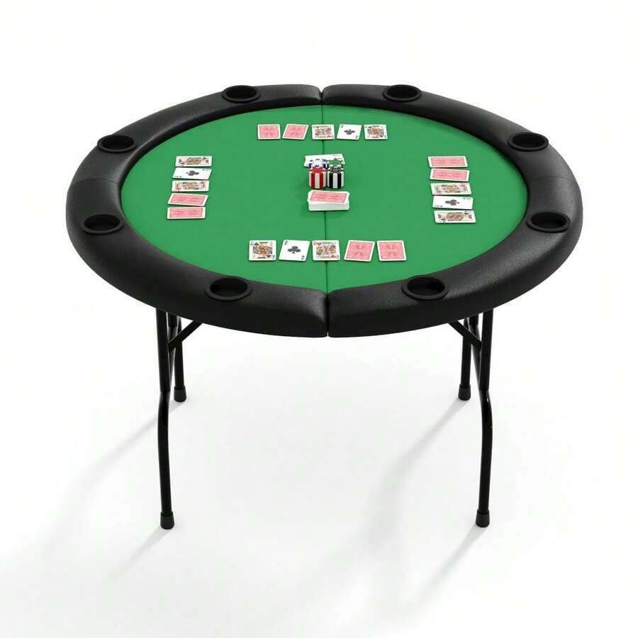 Game Tables - Black Edging + Green - View 1