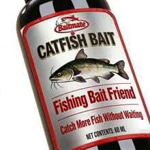 Catfish Fishing Attractant Bloodworm Extract Fishing Additive Essential For Wild Fishing And Black Hole Fishing Universal For Catfish, Pacu, Cold Water Rainbow Trout, Brown Trout, Bass, Pike, Walleye, Snapper, Mackerel, Tilapia, Carp, Mud Carp - Black - View 6