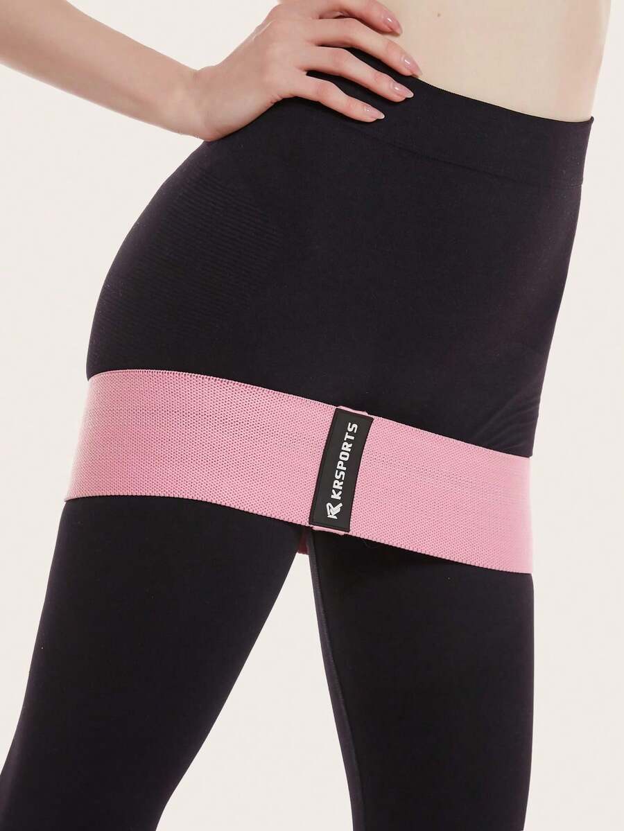 1条粉色K字形阻力带，适合日常健身 - 彩色 - 查看 1