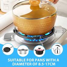 Cast Iron Wok Support Ring,Universal Non Slip Heighten Wok Rack Wok Pan Support Stand For Burner Gas Stove Hobs Cooker Home Kitche - View 2