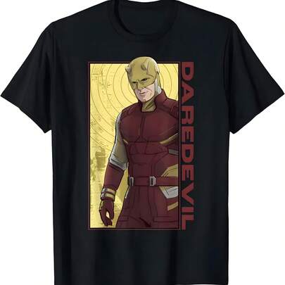 She-Hulks Daredevil Vintage Comic Panel Portrait T-Shirt