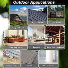 Invisible Waterproof Glue, Transparent Waterproof Agent For Bathroom, Roof, Window, No Leakage Repair Sealant, Easy To Squeeze - Handheld Waterproof Adhesive - View 6