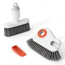 2pcs Multi-Functional Crevice Cleaning Brush Set, Detachable No Dead Angle, Home & Car Window Sill Dust Cleaning, With Hanging Hole, Easy Storage - Set - View 7