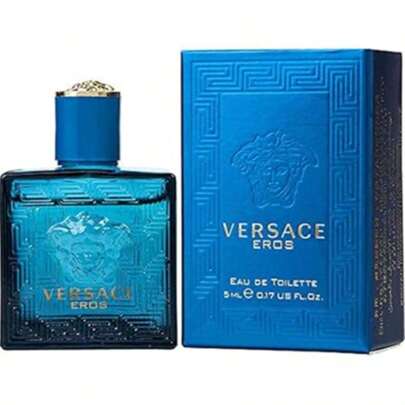  Versace Eros EDT Cologne, 0.17 Ounce