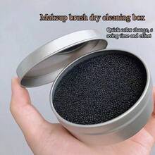 1个化妆刷清洁收纳盒，快速清洁化妆刷，无需刷子清洁海绵即可清洁化妆刷，卫生清洁 - 彩色 - 查看 4