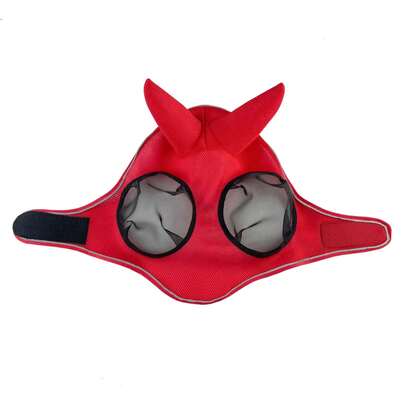 马脸防护面罩，透气防蝇面罩，马头套，马术用品