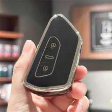 Keyring Case Compatible With Golf 8 ID4, Seat Leon 4, Octavia, Soft TPU Key Shell Protective Case, Keyring Christmas Gift - Multicolor - View 12