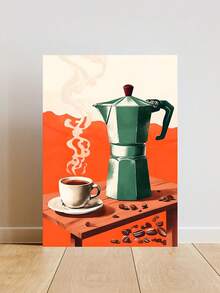 Decorative Plaque/Picture For Coffee, Kitchen, Coffee Corner, Vintage Style - Opsi 3 - View 6