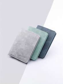 Casual Fashion Mini Ultra-Thin Multi-Functional Wallet Driver's License PU Leather Case Multi-Card ID Card Holder - Multicolor - View 5