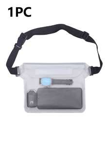 Seka Paul PVC Waterproof Waist Bag, Summer Waterproof Phone Storage Pouch, Back To School Essential, Suitable For Swimming, Water Park, Beach, Summer Vacation Must-Have, Travel Essentials, Vacation Essentials - Multicolor - View 21