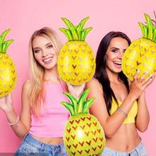 3pcs Large Fruit Shaped Balloons Decor, Suitable For Theme Party Birthday Decoration (Pineapple) - Pineapple Balloon - View 8