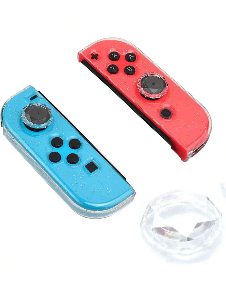 2pcs Switch Lite Crystal Joystick Caps - View 1