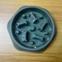 宠物用品 - 狗狗防噎慢食器，骨头形糖果色，猫咪慢食碗，金毛大型犬防溢防噎碗，宠物慢食碗 - 彩色 - 查看 15