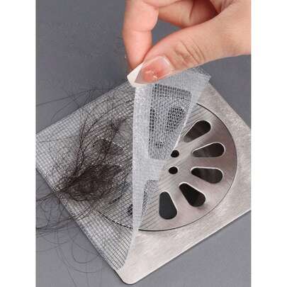Bộ 50/30/10 miếng lọc tóc cho bồn tắm/nhà vệ sinh - Dễ sử dụng, miếng dán lọc cống, nắp cống dùng một lần, thích hợp cho vòi sen, bồn rửa và phòng giặt, dễ dán, ngăn tóc làm tắc nghẽn cống, bộ lọc cống dùng một lần, nút chặn lọc tóc nhà tắm, nắp cống, bộ lọc bồn rửa nhà bếp, lọc tóc vòi sen dùng một lần, miếng dán lọc cống, nút chặn lọc tóc bồn tắm/nhà vệ sinh, phụ kiện nhà tắm