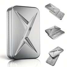 1pc Stylish Metal EDC Tactile Slider, Infinite Position Trackless Push Plate Design, Portable Fidget Toy, Tuning Fork Structure & Fancy Spinning, Suitable For Office Desk Use, Also A Great Gift For Boyfriend, Husband, Father - Multicolor - View 2