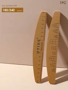 Washable & Durable Nail File With Scale Markings, Manicure Tool - Multicolor - View 9