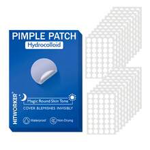 800/400/200 Pieces/Box Of Hydrogel Acne Patch, Alcohol Free, Odor Free, Mild And Non Irritating, High-Quality Tea Tree Oil Acne Patch To Cover Acne Scars, Suitable For Use On Skin, Available Day And Night - Multicolor - View 1