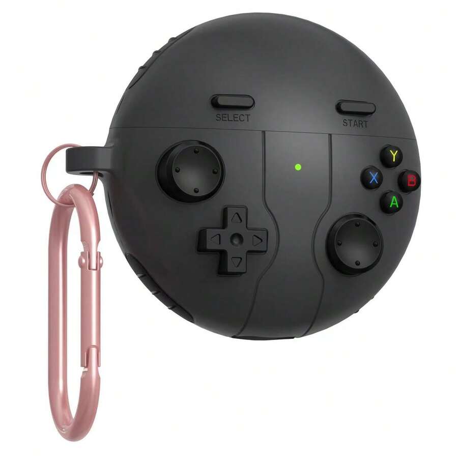 Compatible With Huawei Freebuds 7i Silicone Protective Case Hook Soft Cover - Black - View 1