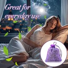 Sukh 3OZ Dried Lavender Flowers - Lavender Buds Sachets Bags For Drawers Closets Fresh Scents Lavenders Sachet Bags Dried Flowers For Party Birthday Bridal Shower Organic Bulk - 0.22磅 - 查看 5
