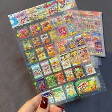 10pcs Snack Food Packaging Stickers For PhonePET Waterproof Cartoon Scrapbook StickerJournaling Stationery Kawaii - Multicolor - View 7