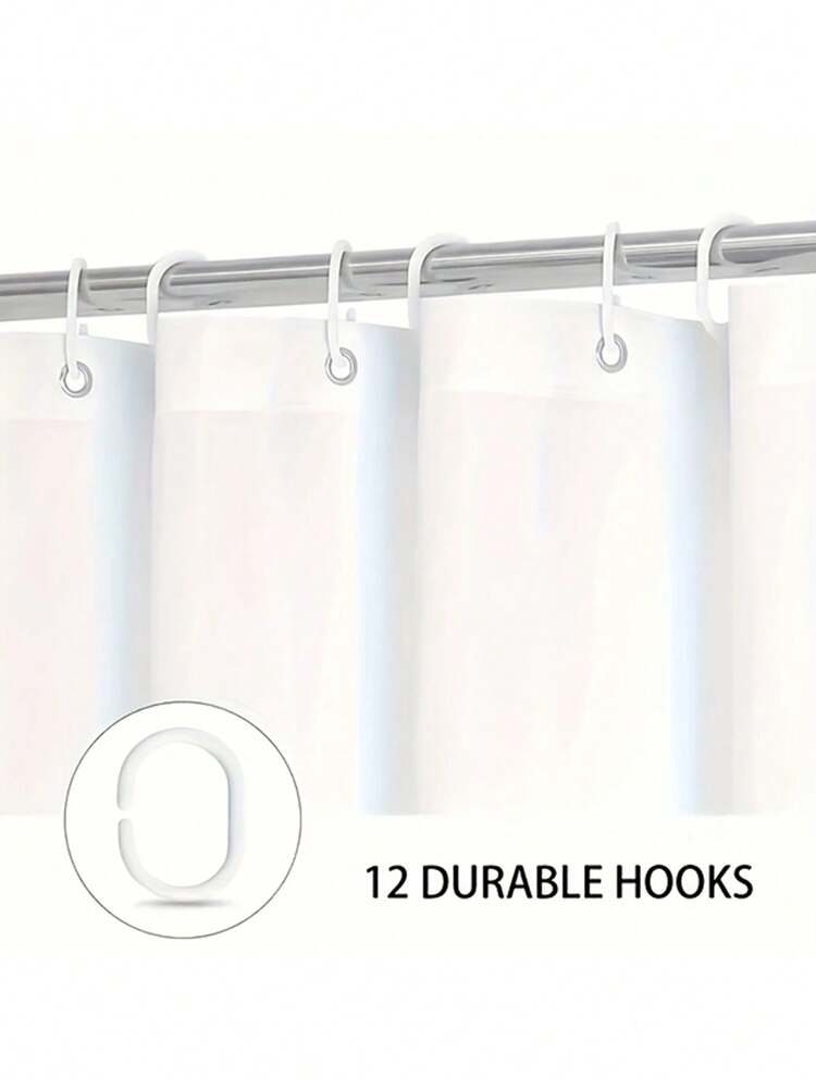 4件套黑色水晶泪滴形浴帘套装，含挂钩，包括浴帘、防滑浴垫、U型马桶盖套、马桶座套，卧室和浴室装饰，完美礼物 - 彩色 - 查看 10