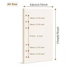 45pcs A6 Loose Leaf Notebook Refill Pages, Dot Grid Inner Pages For Planner - Replacement Paper - View 9