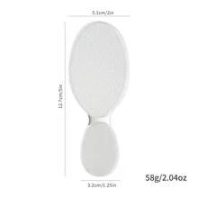 1pc Professional Foot Scraper With Case Nano-Glass Foot File Callus Remover Dead Skin & Hardened Callus Scraper Foot Sole & Heel Care Tool - Clear - View 11