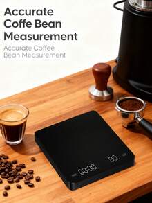 [Best Gift] [Timer Function] [Waterproof] 1pc Multi-Functional Kitchen Scale, Digital Coffee Scale, High Precision Kitchen Cooking Scale, Italian Handheld Coffee Scale, Suitable For Drip And Pour Over Coffee, 3kg Capacity With Tare Function Coffee Electronic Scale - Multicolor - View 6