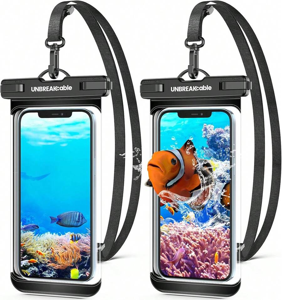 Luxury Waterproof Phone Case – Secure Touch Screen Dry Bag For Beach, Pool, Boating & Travel - Clear - View 1