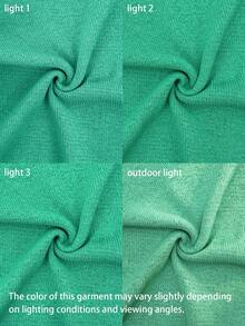 Áo khoác len nữ màu trơn, kiểu dáng Nhật Bản cổ điển, áo cardigan ngắn mặc ngoài thoải mái, đa năng cho kỳ nghỉ hè, mùa thu, mùa xuân. - Màu xanh Bạc hà - Xem 4