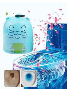 Automatic Toilet Cleaner, Durable Bathroom Toilet Cleaner, Toilet Descaler & Deodorizer, Cleans Toilet, Removes Odor, Urine Stains & Grime, Suitable For Home Bathroom, Automatic Deodorizing, Effectively Removes Stains, Deep Cleans Bathroom, Universal Household Cleaning Tool, Toilet Cleaning Effervescent Tablets, Cleans Toilet, Removes Odor, Removes Urine Stains - Multicolor - View 8