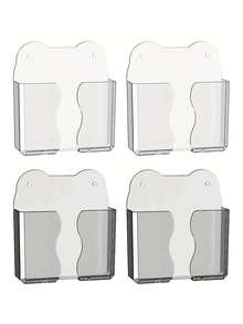 手机充电收纳盒，遥控器支架，无需钻孔即可安装的手机支架，适用于、安卓手机，生日礼物，送给家人和朋友的手机配件 - 彩色 - 查看 15