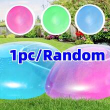 Bộ 3 quả bóng bong bóng khổng lồ, bóng bong bóng trong suốt bằng chất liệu TPR chứa nước, bền và dễ bơm hơi, bóng nước bơm hơi khổng lồ dùng cho bãi biển, trò chơi ngoài trời, bóng nước gel mềm, đạo cụ bơm hơi, thiết kế chống rò rỉ, không cần điện, thích hợp cho sân vườn, bãi biển và các hoạt động giải trí ngoài trời, phù hợp cho các buổi họp mặt gia đình và các hoạt động dưới nước. - Nhiều màu - Xem 9