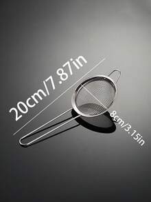 Colador de doble asa - Colador de malla fina apto para leche de soja, café y jugo. Artículo de cocina esencial, accesorio de cocina, herramienta de cocina imprescindible como regalo para entusiastas de la cocina casera, asistente de almacenamiento de cocina que ahorra espacio y excelente opción de regalo de cocina. - Multicolor - Ver 13