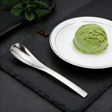 4件套不锈钢多功能甜点勺、咖啡勺、辣椒勺、黄油勺、冰淇淋勺、调味勺 - 查看 2