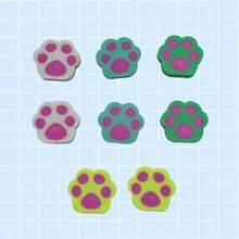 32pcs Paw Shaped Erasers Set, Suitable For Classroom, Party, Home, School Or Rewards - A - View 1