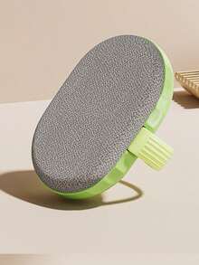 1pc Loofah Bath Brush With Handle, Exfoliating Body Scrubber For Home Bathing, Shower Cleaning - Sponge With Handle - View 5