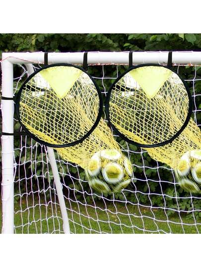 Portable Soccer Training Target Kit - Easy-To-Assemble Frame And Shooting Net, Suitable For Precision Practice, Outdoor Goal Training, Durable Target Net System For Coaches, Teams And Players.